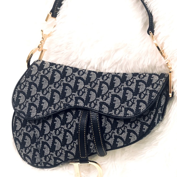 Christian Dior Saddle Bag- Vintage - Picture 1 of 5